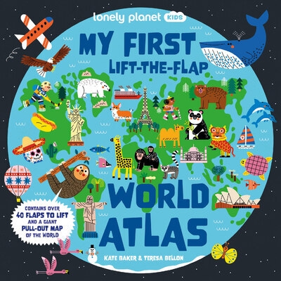 My first lift-the-flap world atlas -anglais- - Image principale