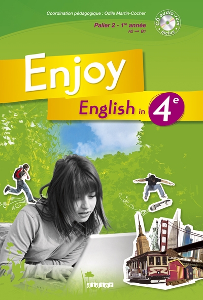 Enjoy english 4e éd. 2008 - livre de l'élève - Image principale