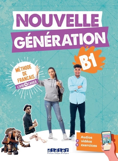 Nouvelle génération b1 - livre + cahier + didierfle.app - Image principale