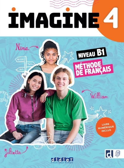 Imagine 4 - niv. b1 - livre + numérique inclus - Image principale
