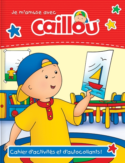Je m'amuse avec caillou - cahier d'activités et d'autocollants - Image principale
