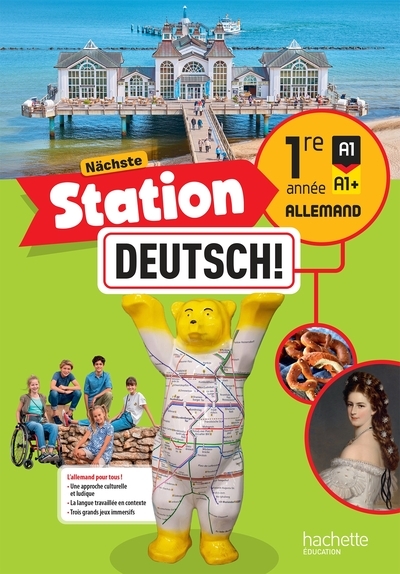 Nächste station deutsch! 1re année - livre élève - ed. 2025 - Image principale