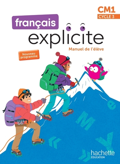 Français explicite cm1 - livre de l'élève - ed. 2026 - Image principale