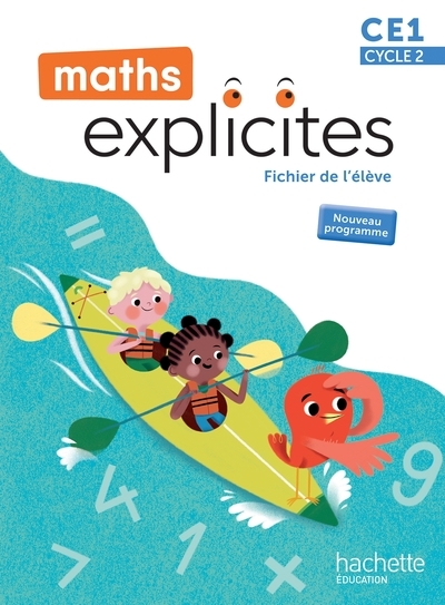 Maths explicites ce1 - fichier élève - edition 2025 - Image principale