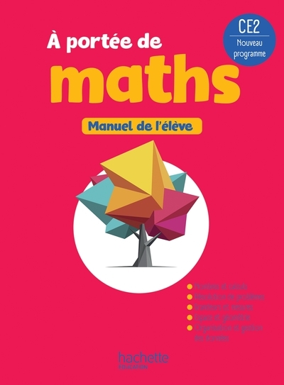 Le nouvel a portée de maths ce2 - livre élève - ed. 2025 - Image principale