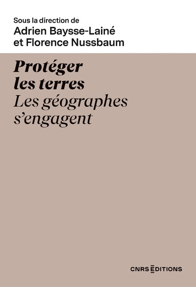 Protéger les terres - les géographes s'engagent - Image principale