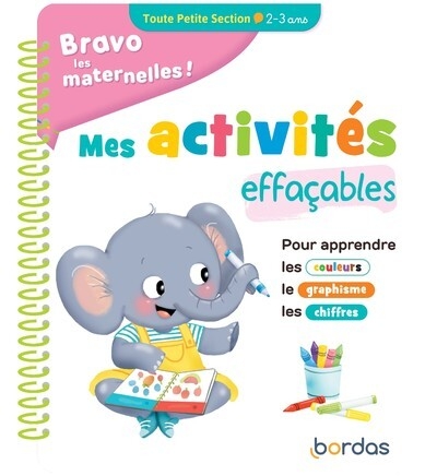 Bravo les maternelles - mes activités effaçables - toute petite section - Image principale