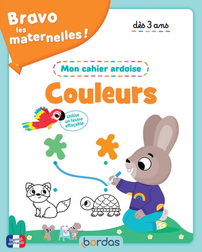 Bravo les maternelles ! - mon cahier ardoise - je découvre les couleurs - Image principale