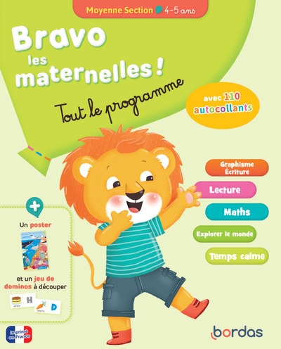 Bravo les maternelles - tout le programme - moyenne section 4-5 ans - Image principale