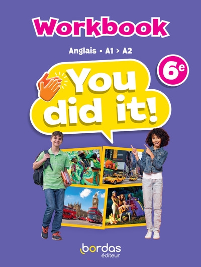 You did it! - anglais 6e - 2023 - workbook - elève - Image principale