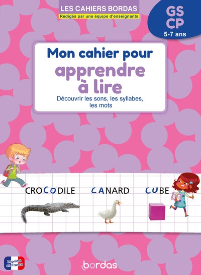 Mon cahier pour apprendre à lire - découvrir les sons, les syllabes, les mots - Image principale