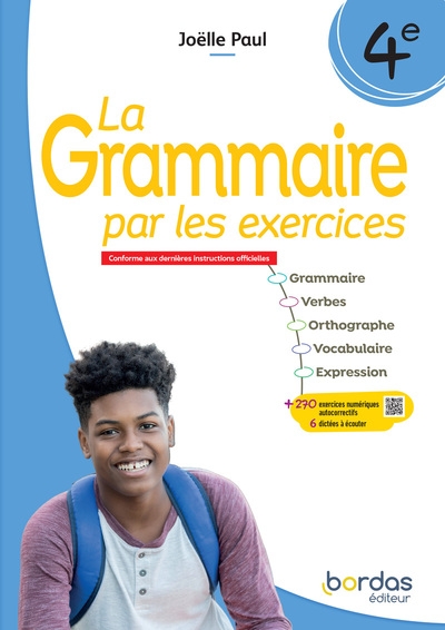 La grammaire par les exercices - 4e - 2025 - cahier - élève - Image principale