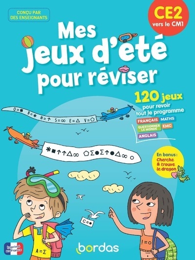Mes jeux d'été pour réviser - ce2 vers cm1 - Image principale