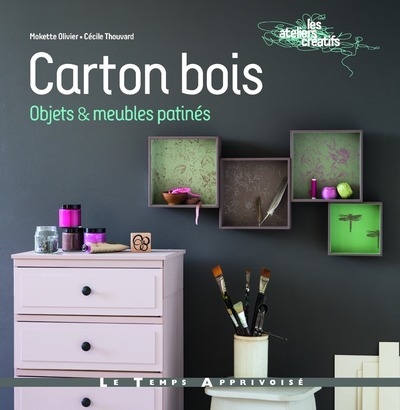 Carton bois objets & meubles patinés - Image principale