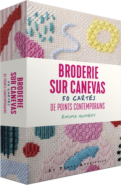 Broderie sur canevas - 50 cartes de points contemporains - Image principale