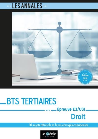 Bts tertiaires - droit - Image principale