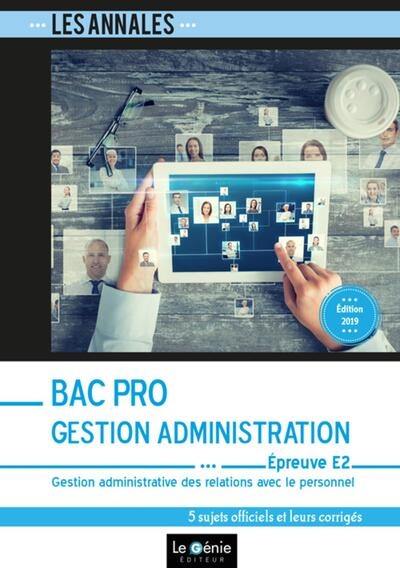 Bac pro gestion-administration - épreuve e2 - Image principale