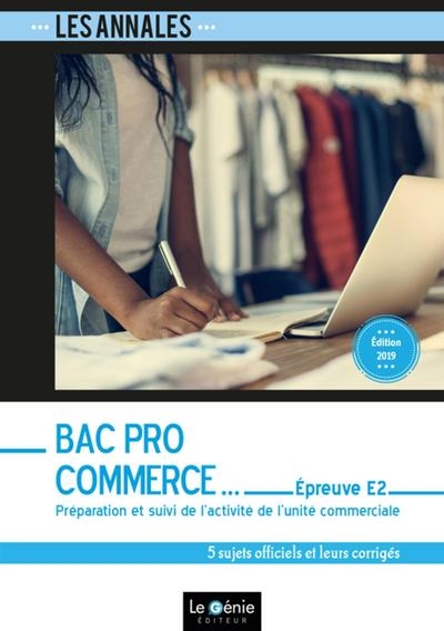 Bac pro commerce - épreuve e2 - Image principale