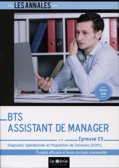 Bts assistant de manager - épreuve e5 - Image principale