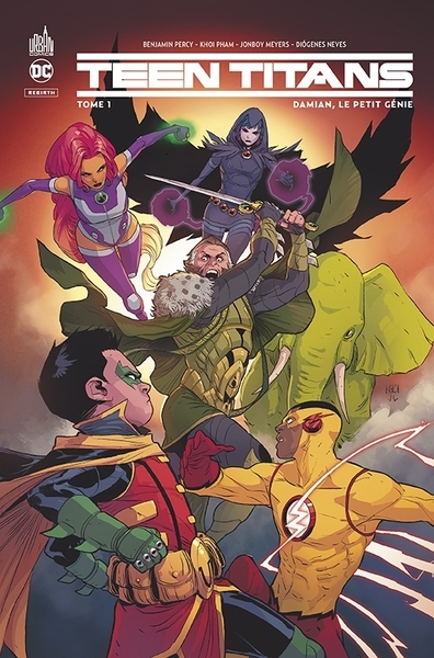 Teen titans rebirth - tome 1 - Image principale