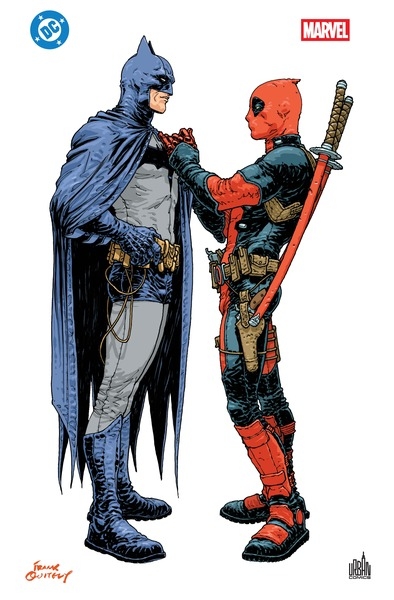 Dc/marvel - deadpool/batman hardcover - Image principale