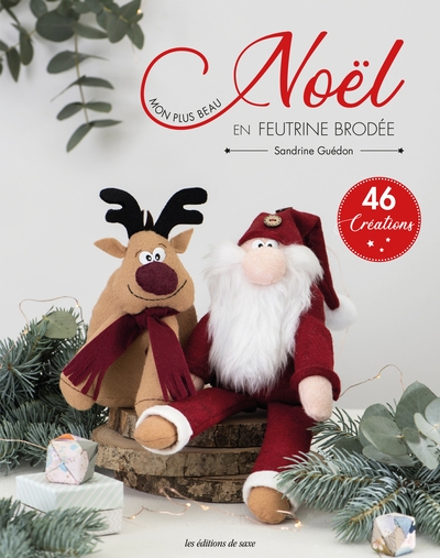 Noël en feutrine brodée - Image principale