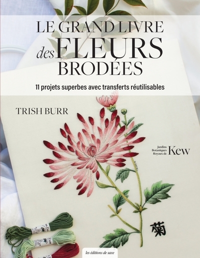 Le grand livre des fleurs brodées - Image principale
