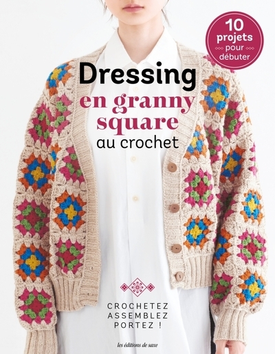 Dressing en granny square au crochet - Image principale