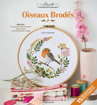 Mes jolis transferts brodés : oiseaux brodés - Image principale