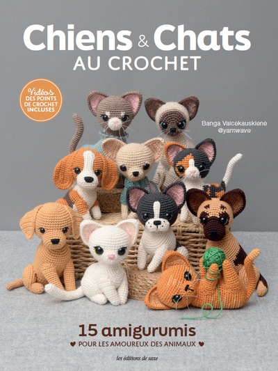 Chiens & chats au crochet - Image principale