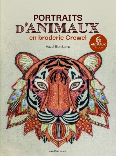 Portraits d'animaux en broderie crewel - Image principale