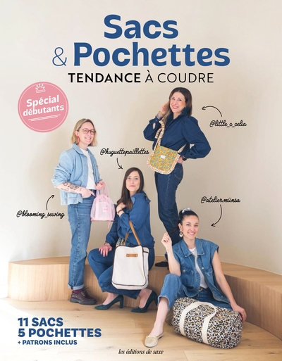 Sacs & pochettes tendance à coudre - Image principale