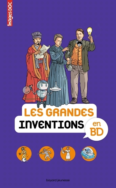 Les grandes inventions en bd - Image principale