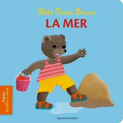 Petit ours brun mini touche-à-tout - la mer - Image principale