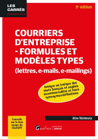 Courriers d'entreprise - formules et modèles types (lettres, e-mails, e-mailings) - Image principale