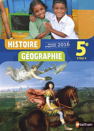 Histoire géographie 5è 2016 - manuel élève - Image principale