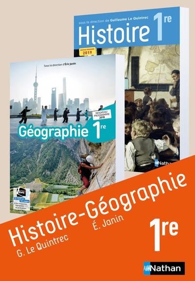 Compil histoire-géographie le quintrec 1re - manuel - 2019 - Image principale