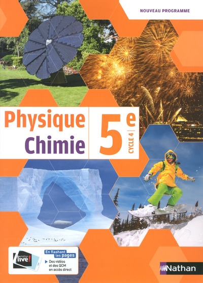 Physique chimie 5e manuel 2017 - Image principale