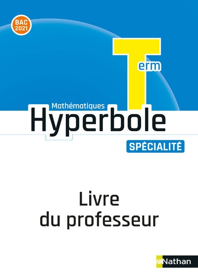 Hyperbole terminale-enseignement spécialité - livre professeur 2020 - Image principale