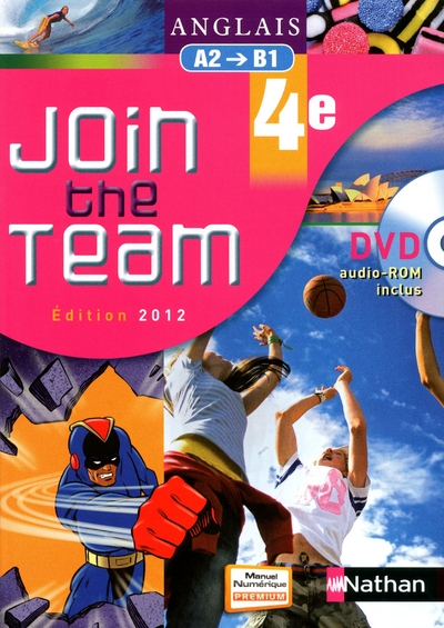 Anglais join the team - manuel - 4e - 2012 - Image principale