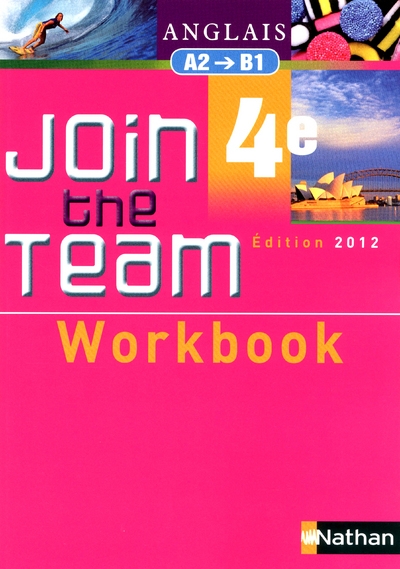 Join the team - workbook - 4ème 2012 - Image principale