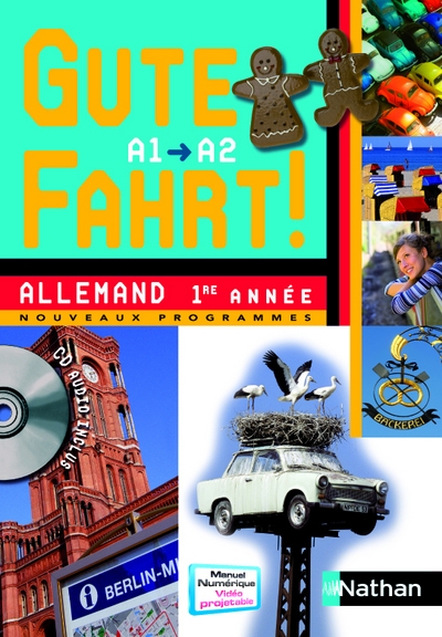Gute fahrt ! 1re année + cd audio 2009 - Image principale