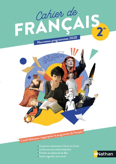 Cahier de francais 2de - 2020 - Image principale
