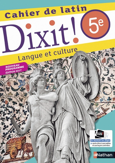 Dixit ! cahier de latin 5ème 2017 - Image principale