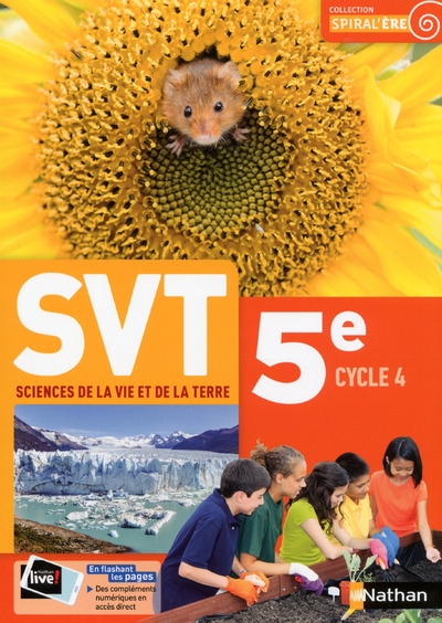 Sciences de la vie et de la terre 5e cycle 4 - manuel 2017 - Image principale