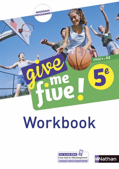 Give me five ! 5ème - workbook 2017 - Image principale