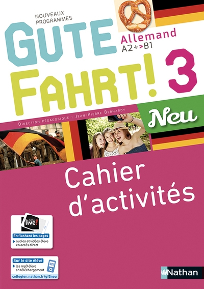 Gute fahrt ! 3 neu - cahier d'activités - 2018 - Image principale