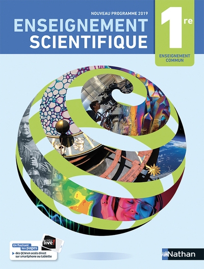Enseignement scientifique 1re manuel 2019 - Image principale
