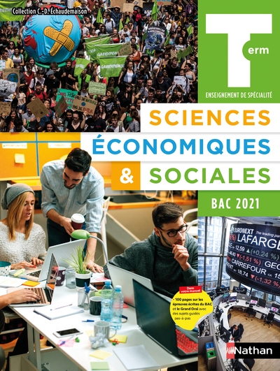 Sciences economques & sociales terminale - manuel de l'élève 2020 - Image principale