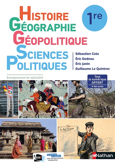 Histoire géographie - géopolitique - sciences politiques - manuel 2019 - Image principale